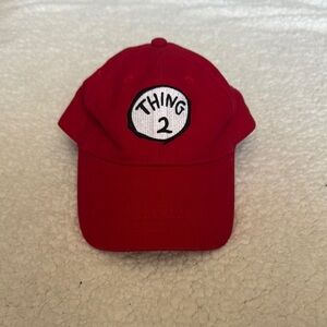 Red Kids Thing 2 Universal Studios Hat.